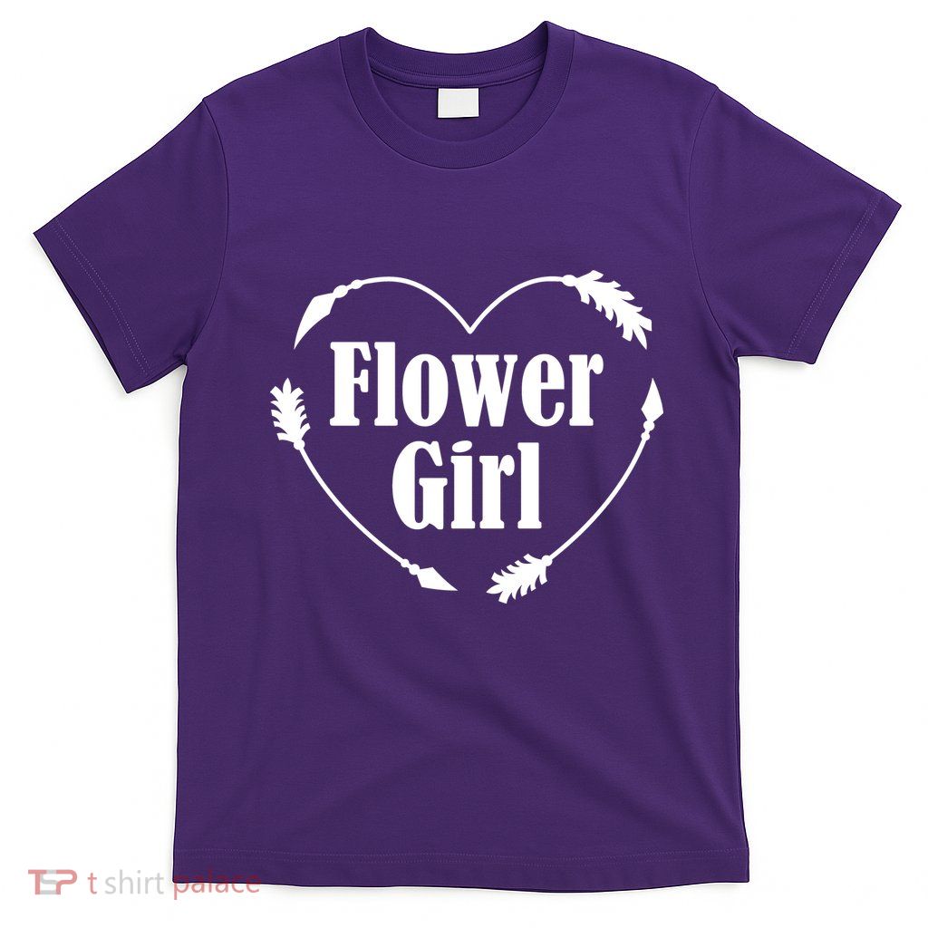 Flower Girl Heart T-Shirt
