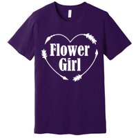 Flower Girl Heart Premium T-Shirt