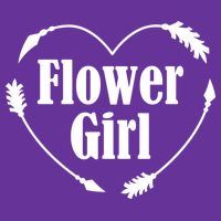 Flower Girl Heart Kids T-Shirt