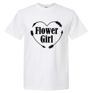 Flower Girl Heart Garment-Dyed Heavyweight T-Shirt