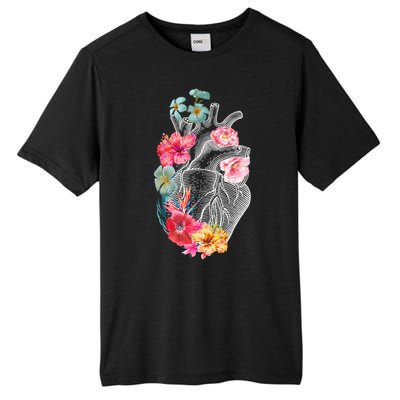 Flower Heart Floral Tall Fusion ChromaSoft Performance T-Shirt