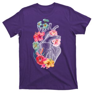 Flower Heart Floral T-Shirt