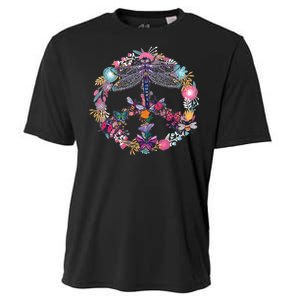 Flower Peace Bugs Cooling Performance Crew T-Shirt