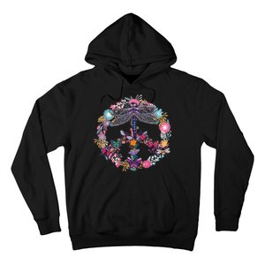 Flower Peace Bugs Hoodie