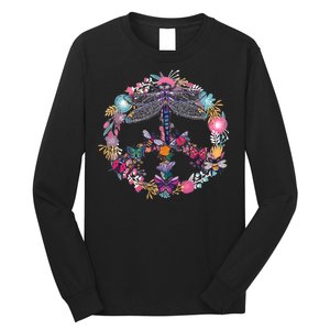 Flower Peace Bugs Long Sleeve Shirt