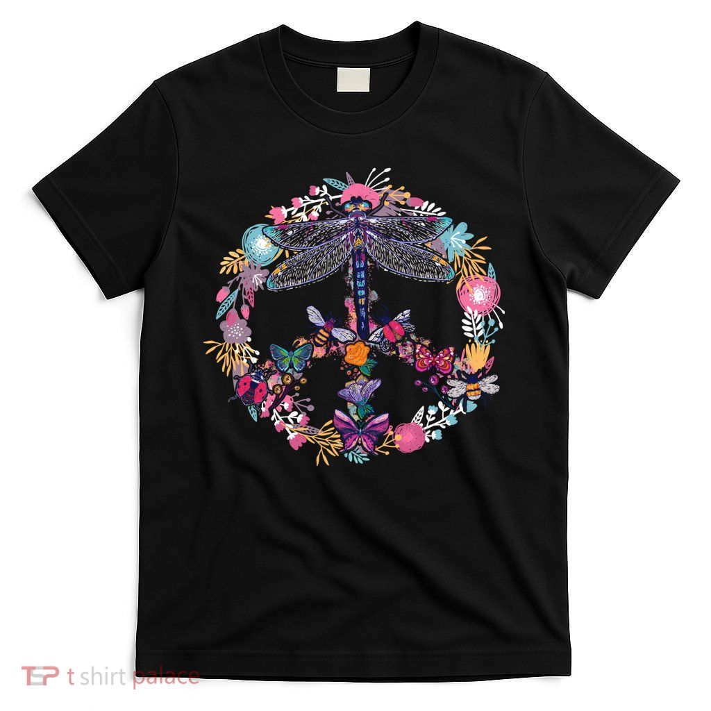 Flower Peace Bugs T-Shirt