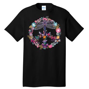 Flower Peace Bugs Tall T-Shirt