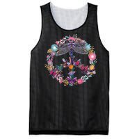 Flower Peace Bugs Mesh Reversible Basketball Jersey Tank