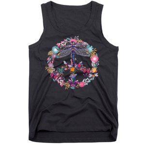 Flower Peace Bugs Tank Top