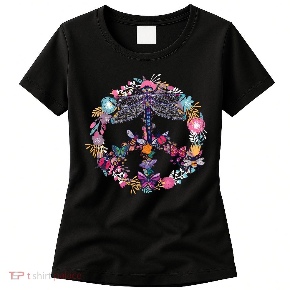 Flower Peace Bugs Women's T-Shirt