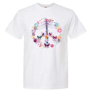 Flower Peace Bugs Garment-Dyed Heavyweight T-Shirt