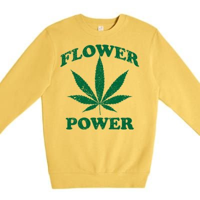 Flower Power Premium Crewneck Sweatshirt