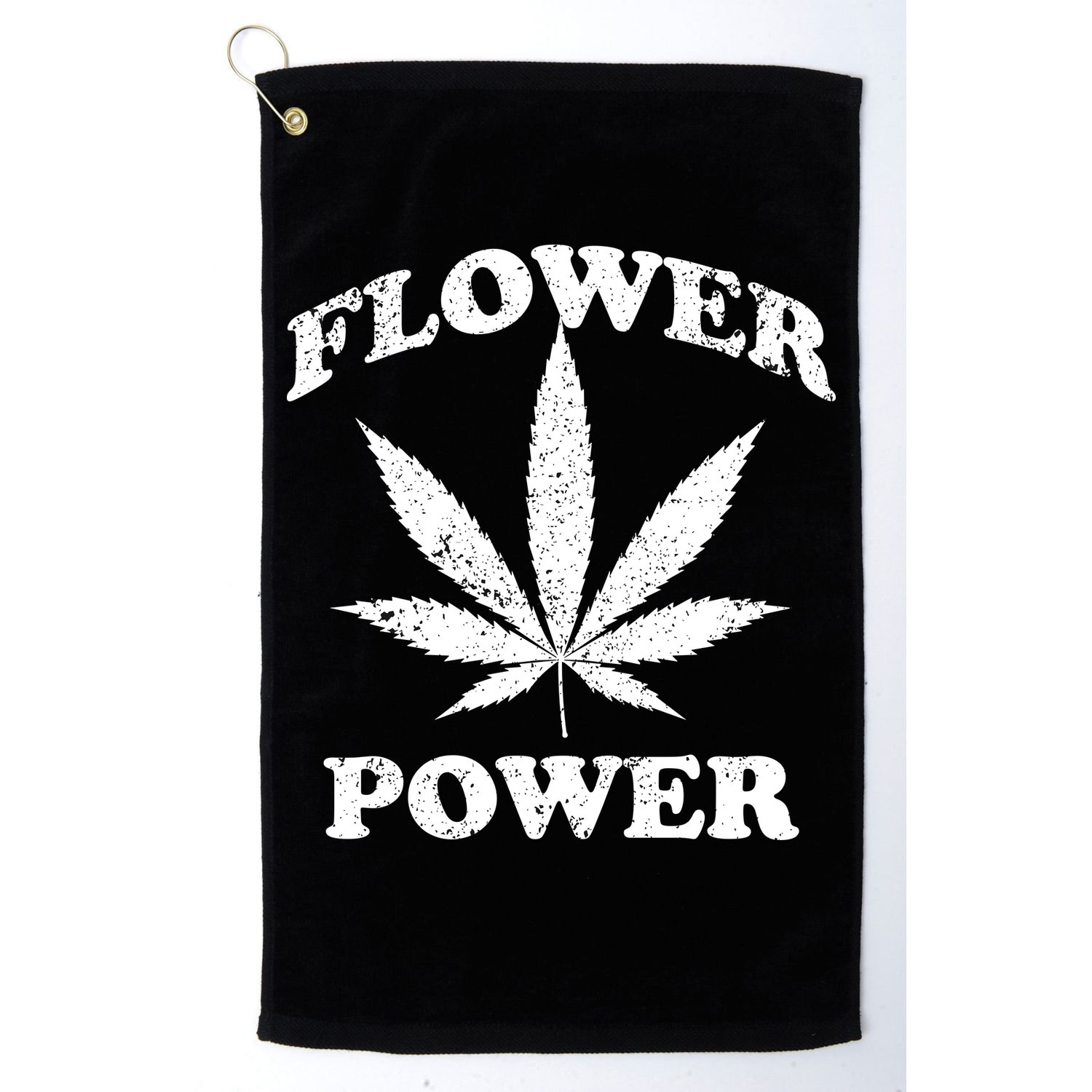 Flower Power Golf Towel
