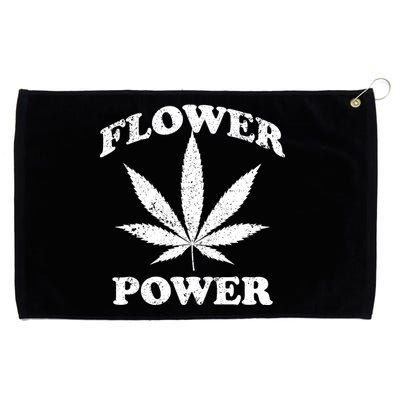 Flower Power Grommeted Golf Towel