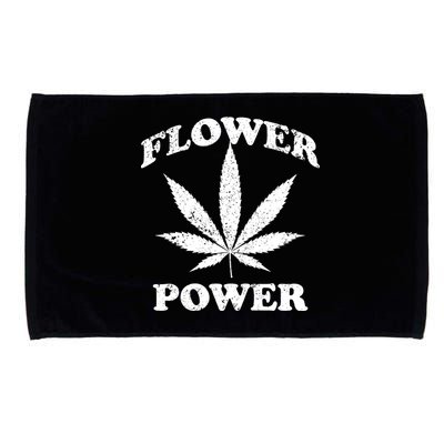 Flower Power Microfiber Hand Towel