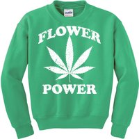 Flower Power Kids Sweatshirt