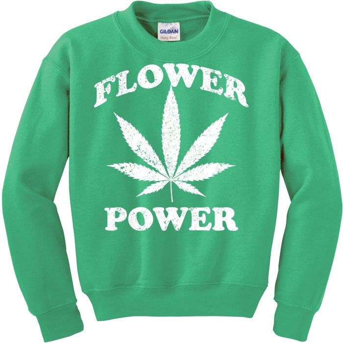 Flower Power Kids Sweatshirt