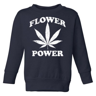 Flower Power Toddler Sweatshirt