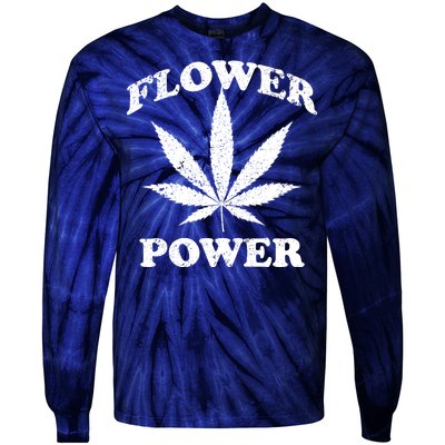 Flower Power Tie-Dye Long Sleeve Shirt