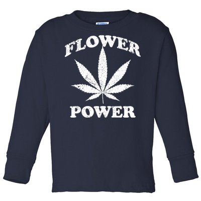 Flower Power Toddler Long Sleeve Shirt