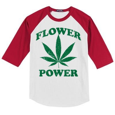 Flower Power Kids Colorblock Raglan Jersey