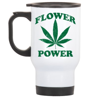 Flower Power Stainless Steel Travel Mug