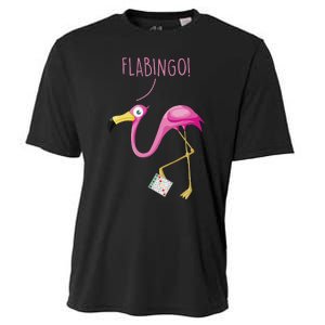 Flabingo! Lucky Player Bingo Player Bingo Addict Cooling Performance Crew T-Shirt