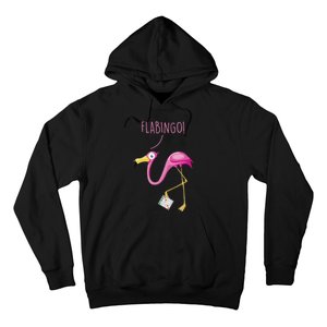 Flabingo! Lucky Player Bingo Player Bingo Addict Hoodie