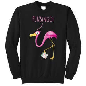 Flabingo! Lucky Player Bingo Player Bingo Addict Sweatshirt