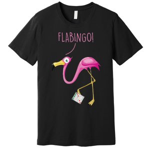 Flabingo! Lucky Player Bingo Player Bingo Addict Premium T-Shirt