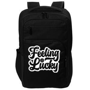 Feeling Lucky Pickleball Sport St. Patrick's Day Impact Tech Backpack