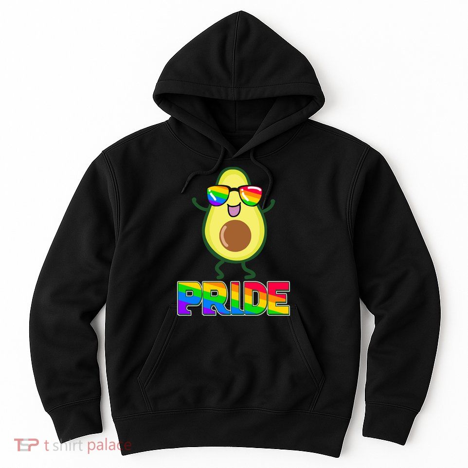Funny LGBT Pride Avocado Hoodie