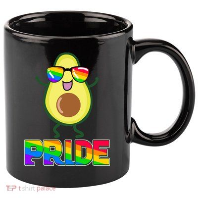 Funny LGBT Pride Avocado 11oz C Handle Ceramic Mug