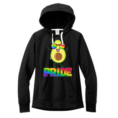 Funny LGBT Pride Avocado Women's Fleece Hoodie