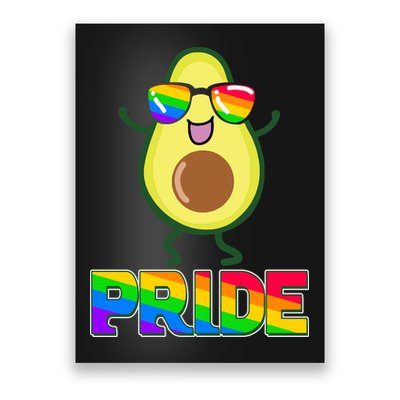 Funny LGBT Pride Avocado Poster