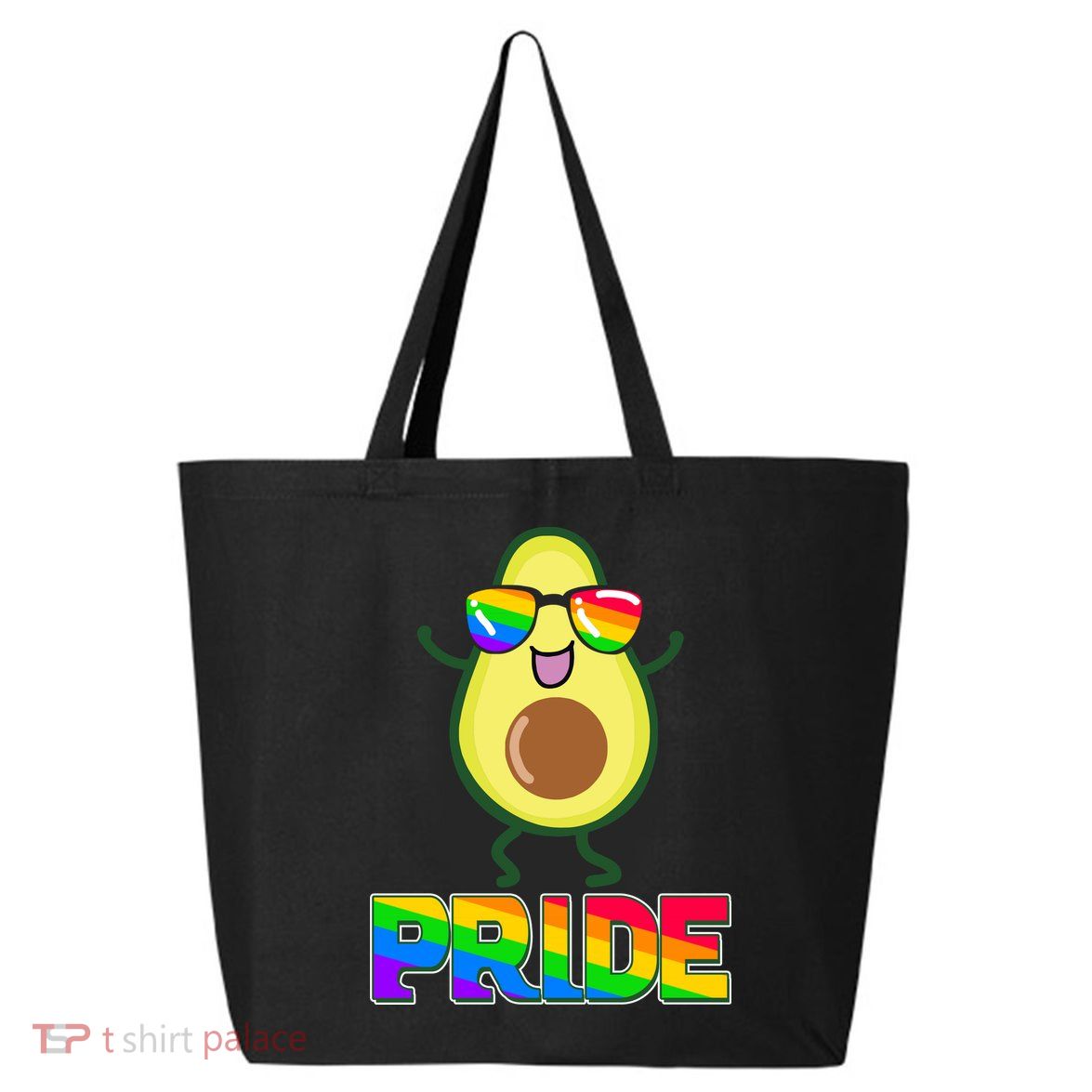 Funny LGBT Pride Avocado 25L Jumbo Tote