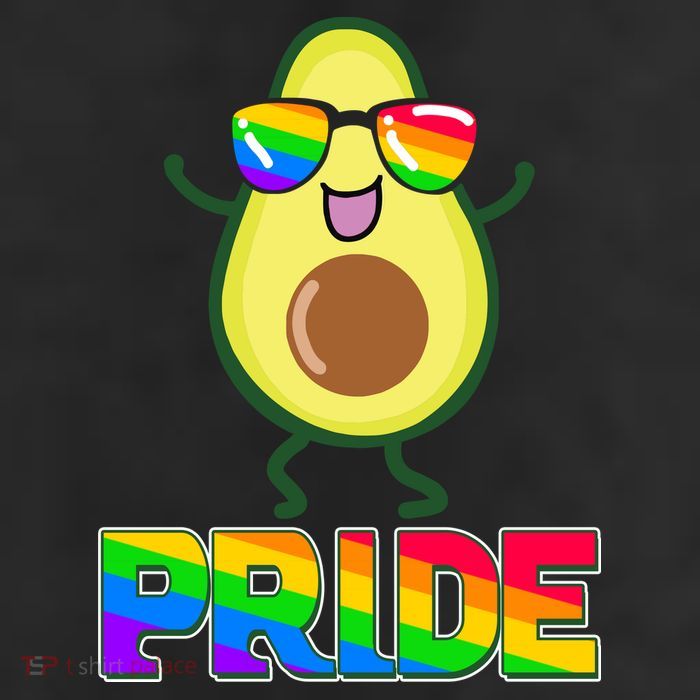 Funny LGBT Pride Avocado Trucker Hat