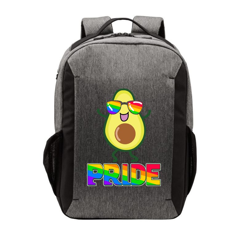 Funny LGBT Pride Avocado Vector Backpack