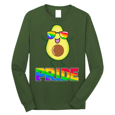Funny LGBT Pride Avocado Long Sleeve Shirt