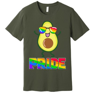 Funny LGBT Pride Avocado Premium T-Shirt