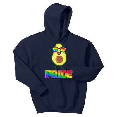 Funny LGBT Pride Avocado Kids Hoodie