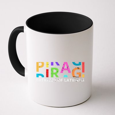 Funny Latvian Piragi Latvia Food Pride Gift Mug