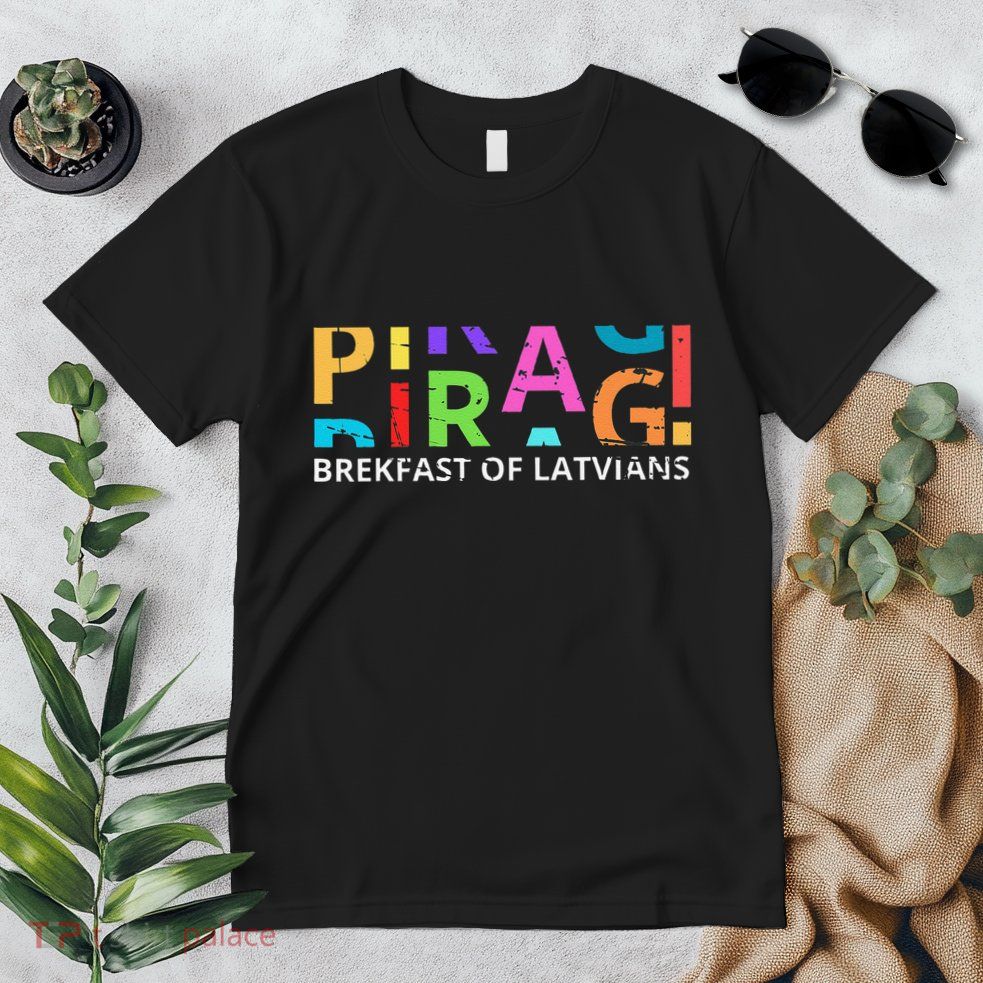 Funny Latvian Piragi Latvia Food Pride Gift Premium T-Shirt