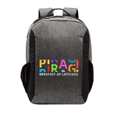 Funny Latvian Piragi Latvia Food Pride Gift Vector Backpack