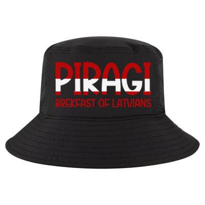 Funny Latvian Piragi Latvia Pride Food Lovers Gift Cool Comfort Performance Bucket Hat