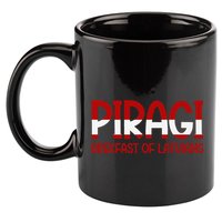 Funny Latvian Piragi Latvia Pride Food Lovers Gift 11oz C Handle Ceramic Mug