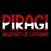 Funny Latvian Piragi Latvia Pride Food Lovers Gift Drawstring Bag