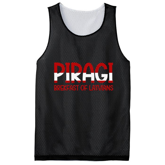 Funny Latvian Piragi Latvia Pride Food Lovers Gift Mesh Reversible Basketball Jersey Tank