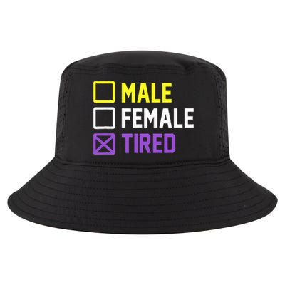 Funny Lgbt Pride Flag Non Binary Cool Comfort Performance Bucket Hat