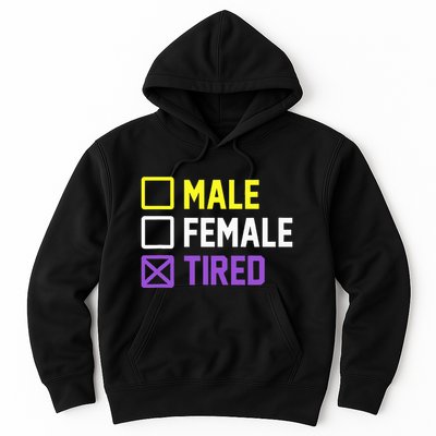 Funny Lgbt Pride Flag Non Binary Hoodie